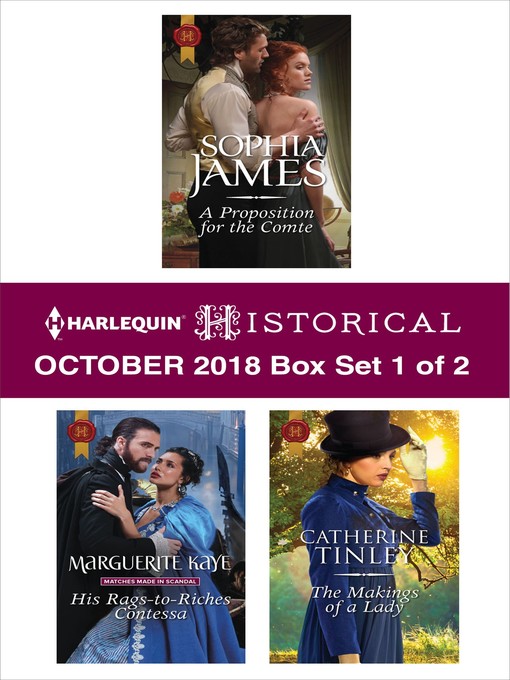 Title details for Harlequin Historical October 2018, Box Set 1 of 2 by Sophia James - Available